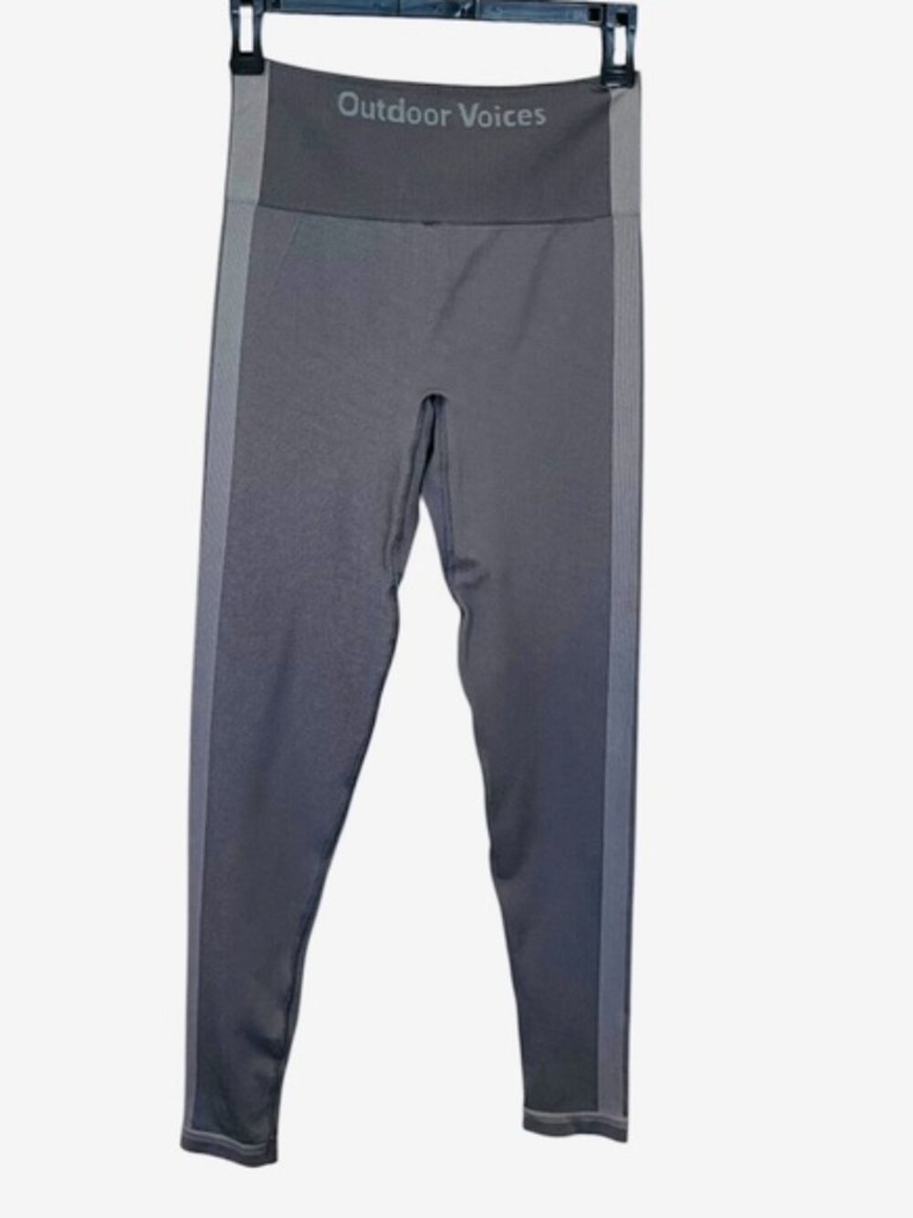 Outdoor Voices SeamlessRib 7/8 Legging - GRAY